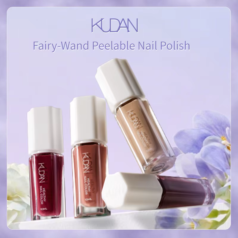 KUDAN 10ml Vernis à Ongles Gel Coloré Soak Off à Base d'Eau DIY Effet Mat Pailleté pour Votre Style Fournitures d'Art Ongulaire