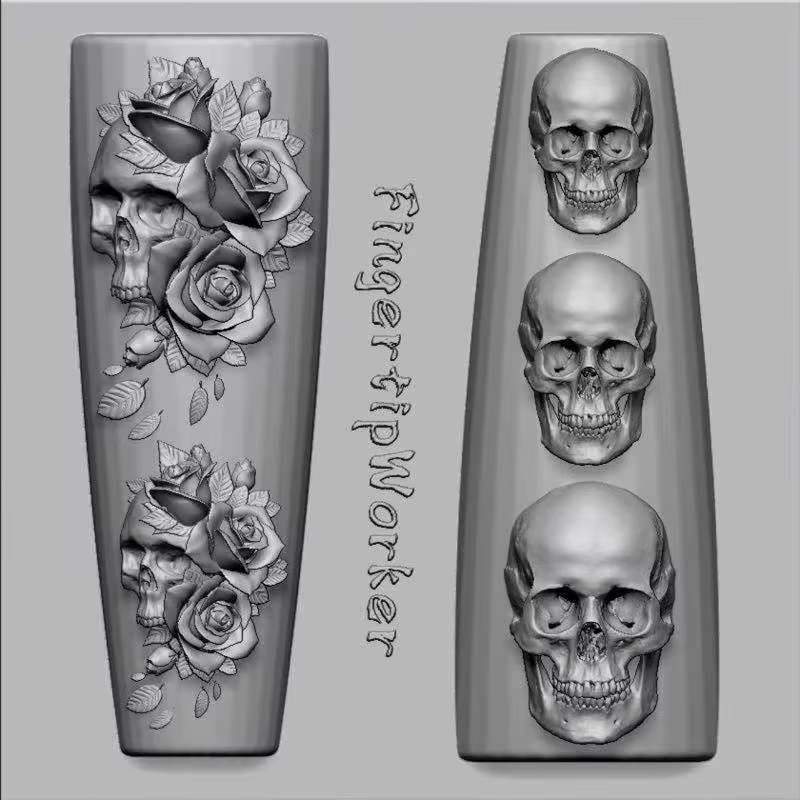 Moules en Silicone pour Nail Art