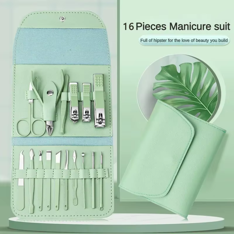 Ensemble de manucure professionnel 16 pièces