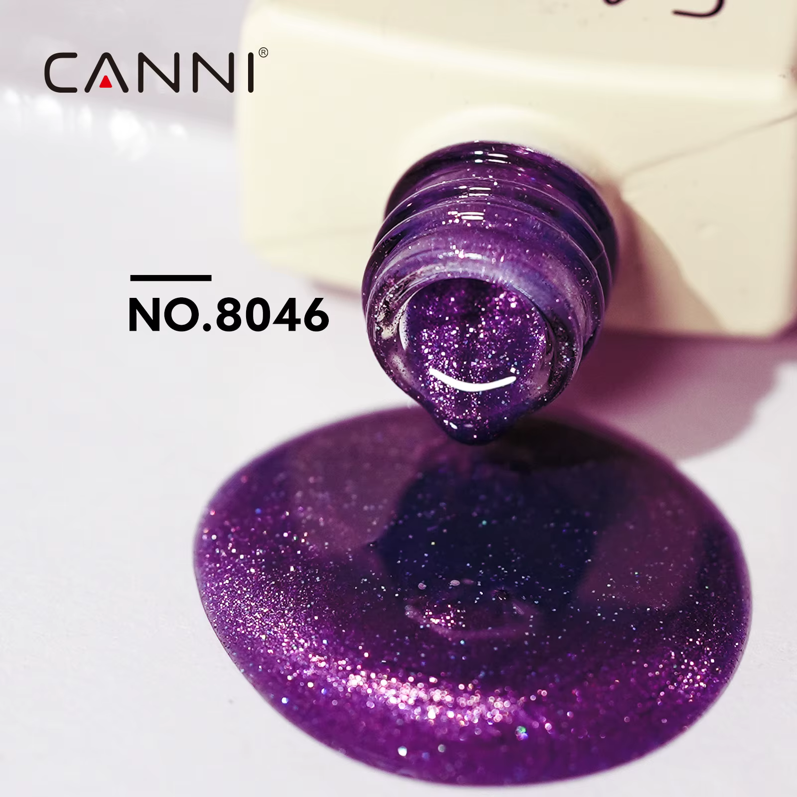 CANNI HEMA FREE TPO gratuit 9ml paillettes argent chat Gel magnétique vernis à ongles galaxie diamant couverture complète Gel pigmenté pour les ongles