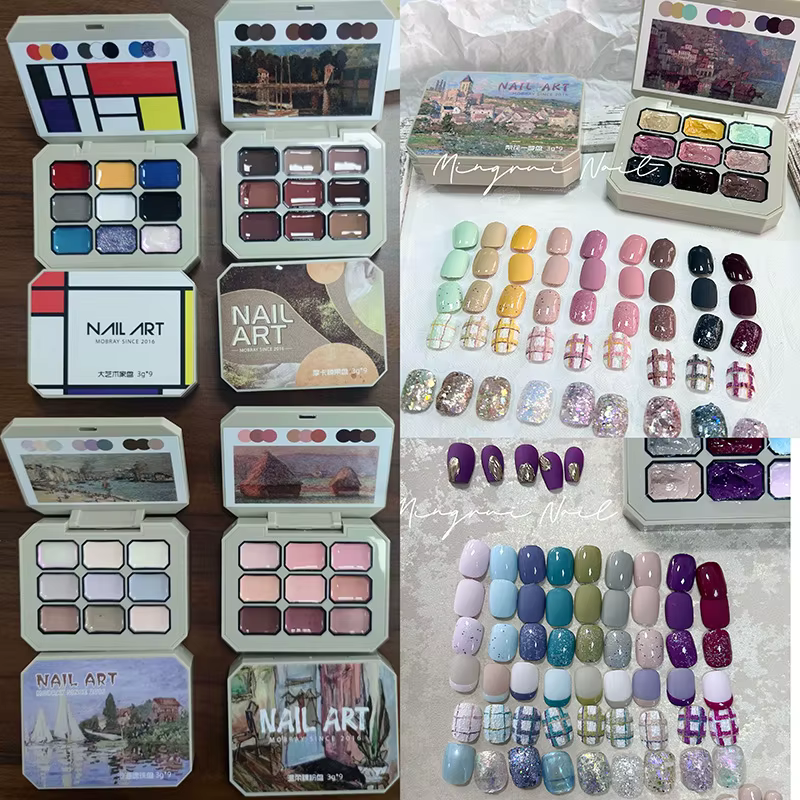 Palette de Gel pour ongles solides coréens