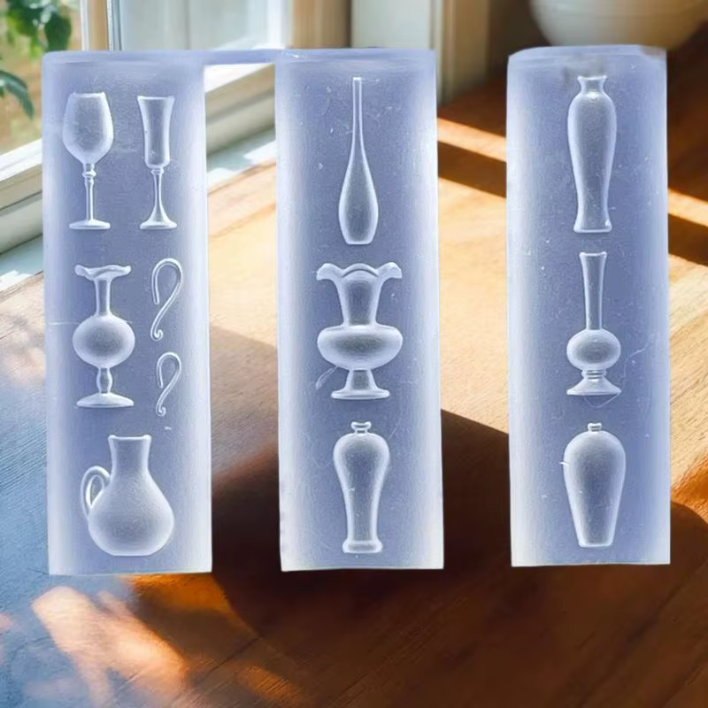 Moule en Silicone 3D pour décoration de manucure