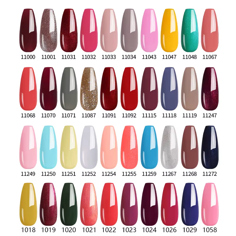 NAILCO rouge couleurs série 15ML vernis à ongles Gel fournitures