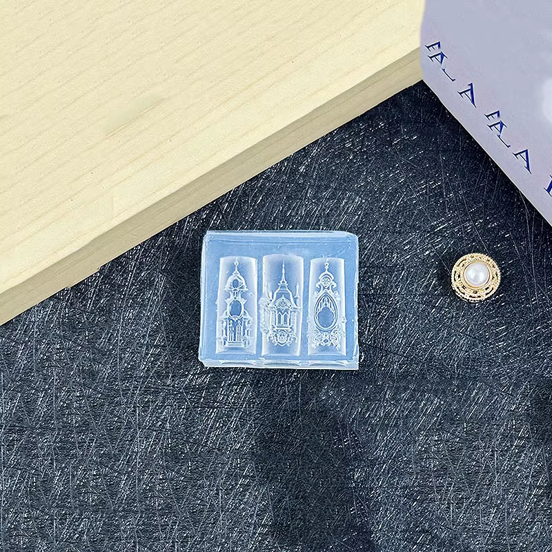 Moule de manucure 3d en Silicone
