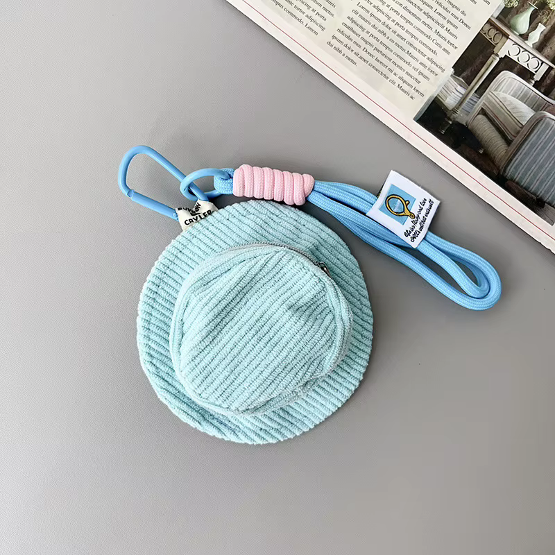 Rangement créatif pour chapeaux, Mini casque Durable, portefeuille zéro, accessoires de suspension décontractés, joli Bracelet, porte-clés