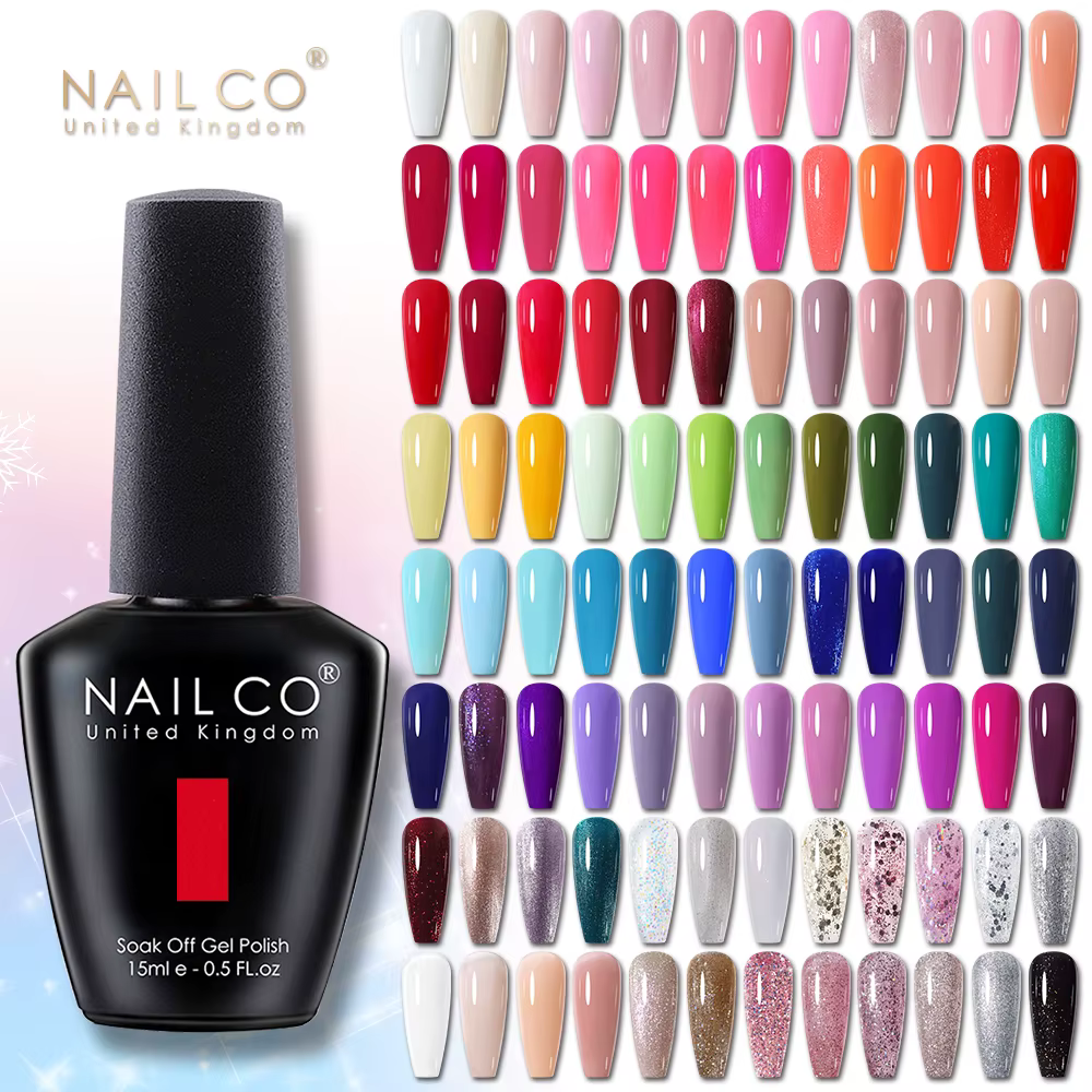 NAILCO vernis à ongles Gel 15ml couleur rouge