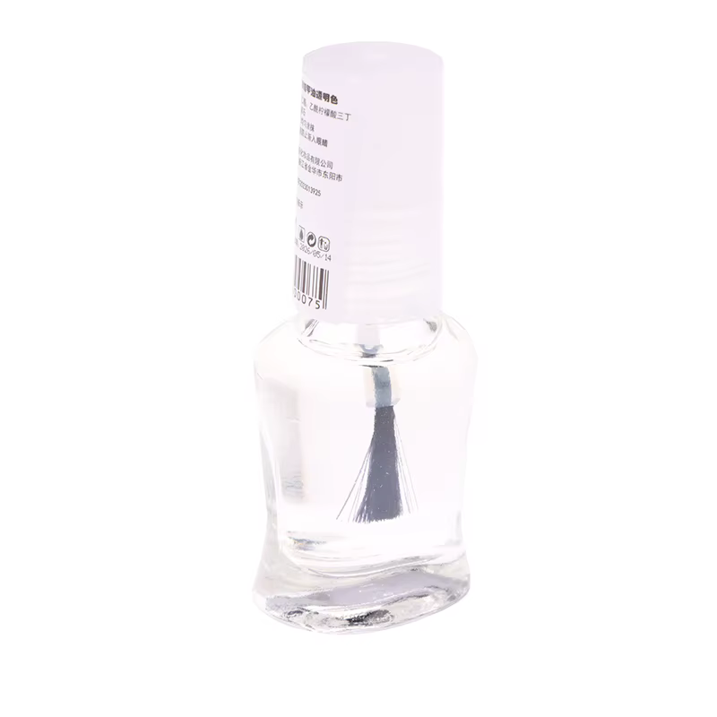 6ml santé couche de finition transparente clair améliorer paillettes vernis à ongles Nail Art armure huile sans cuisson