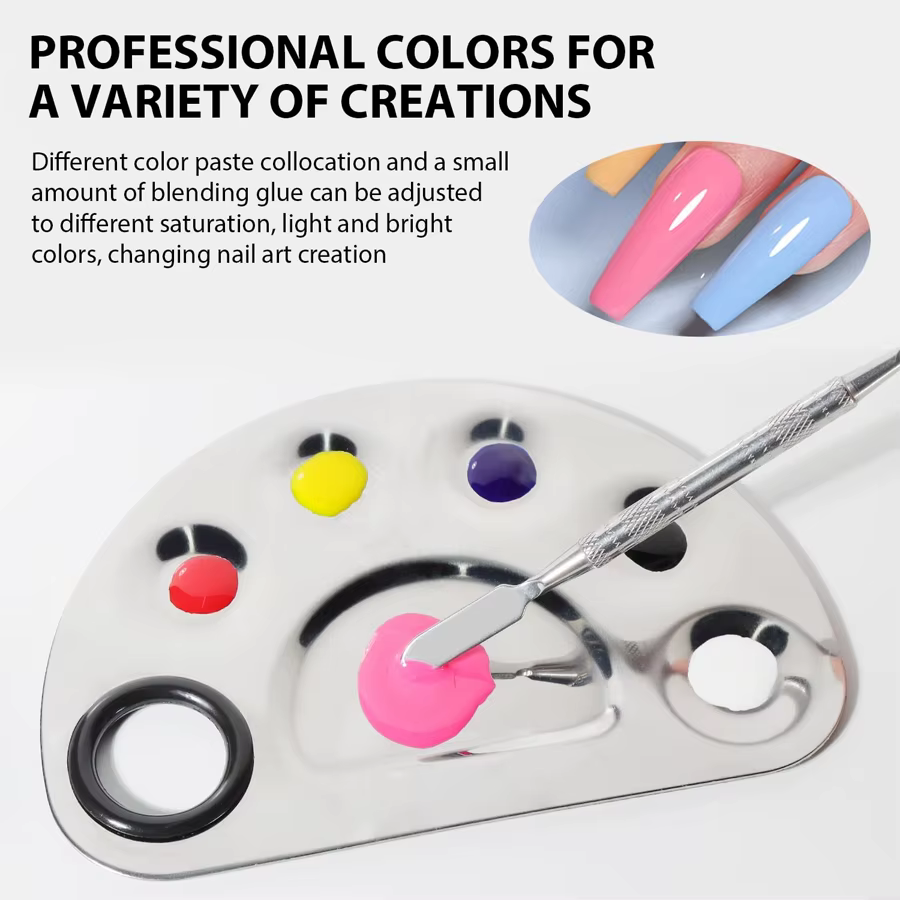 QAZIXU 20ml Gel de mélange pour vernis à ongles UV LED