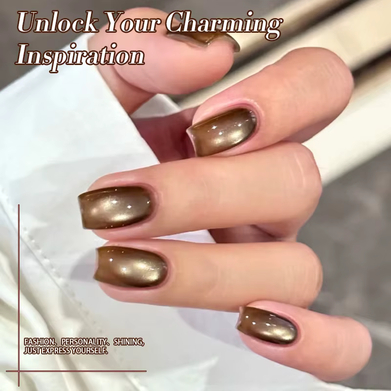 BORN PRETTY 10ml marron violet noir rouge chat vernis Gel magnétique manucure tremper Gel UV