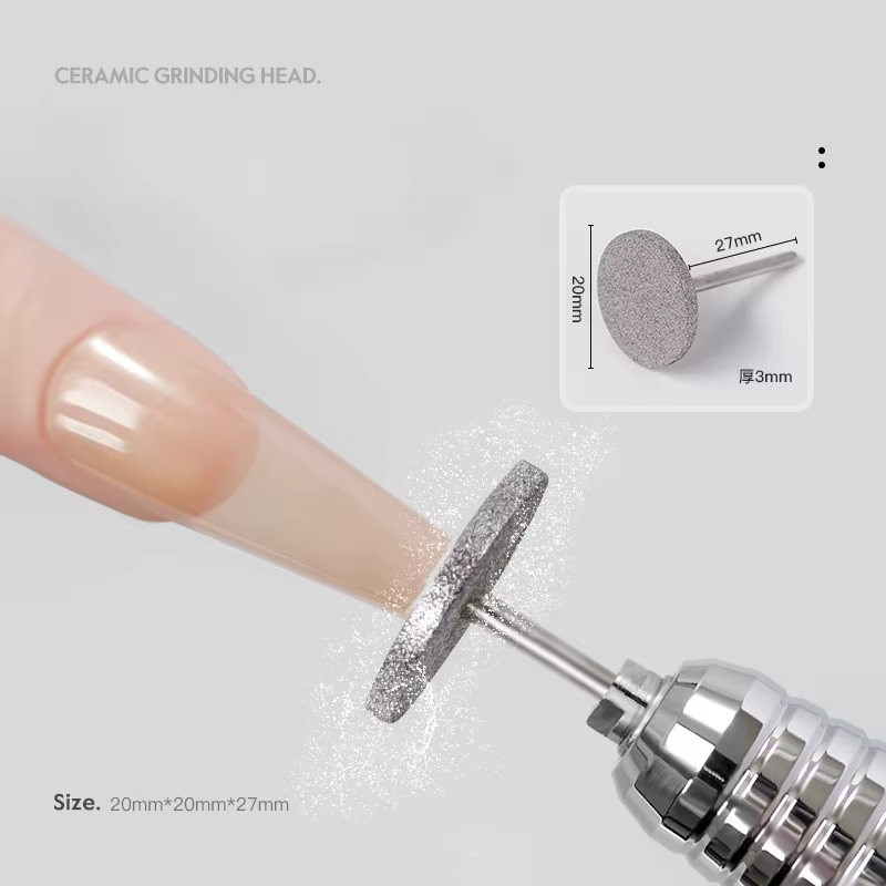 Forets métalliques en diamant pour ongles