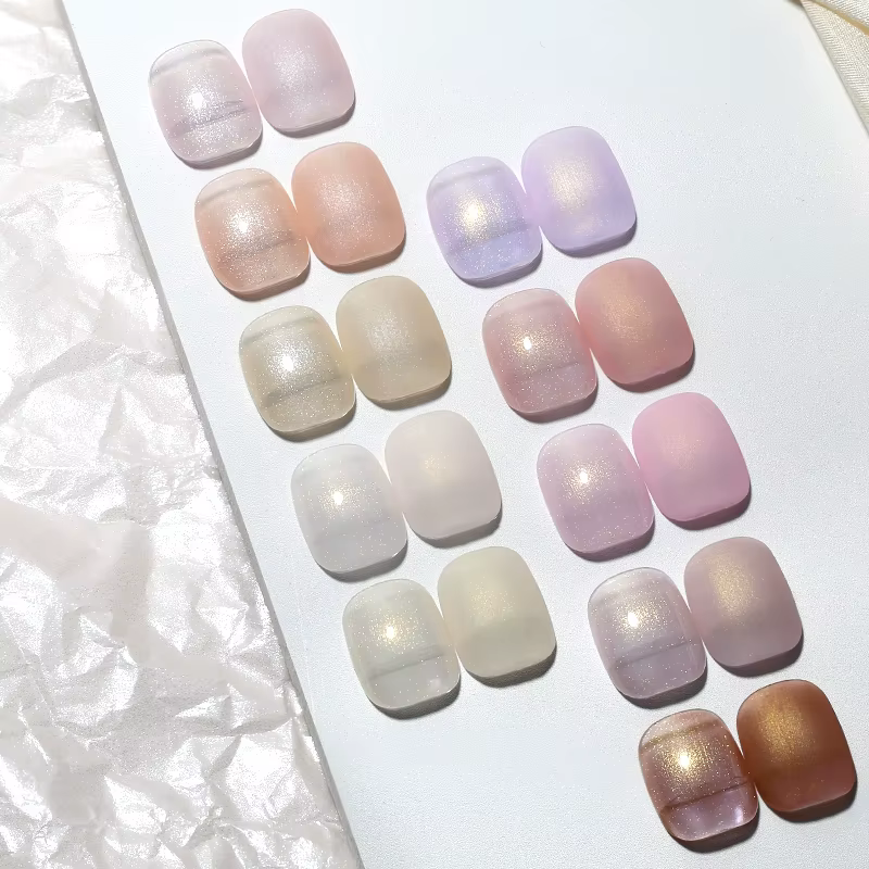 Arte Clavo perle coquille Gel vernis à ongles nouveau paillettes Auroras Gel tremper UV Gel