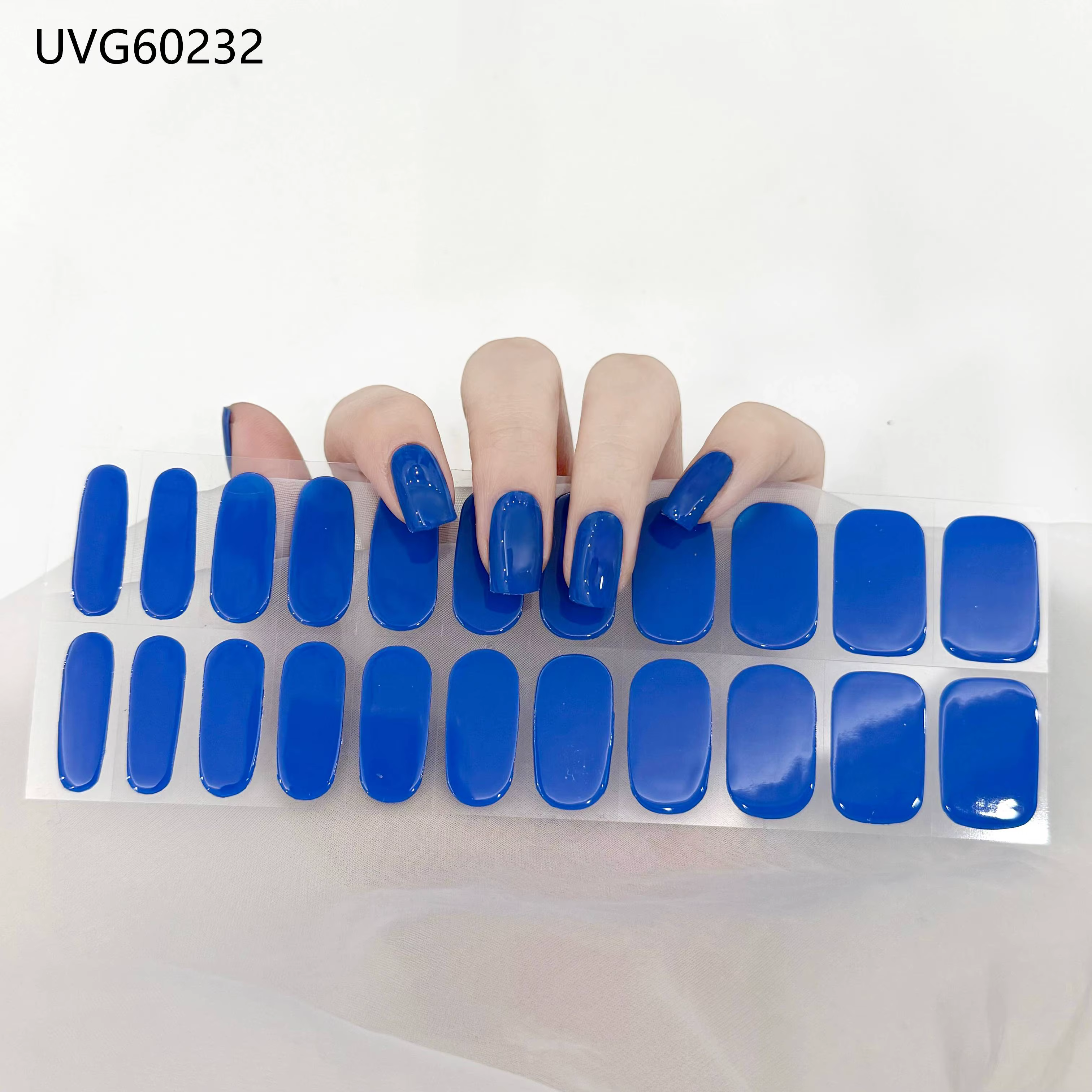 Autocollants pour ongles en Gel Semi-durci UV
