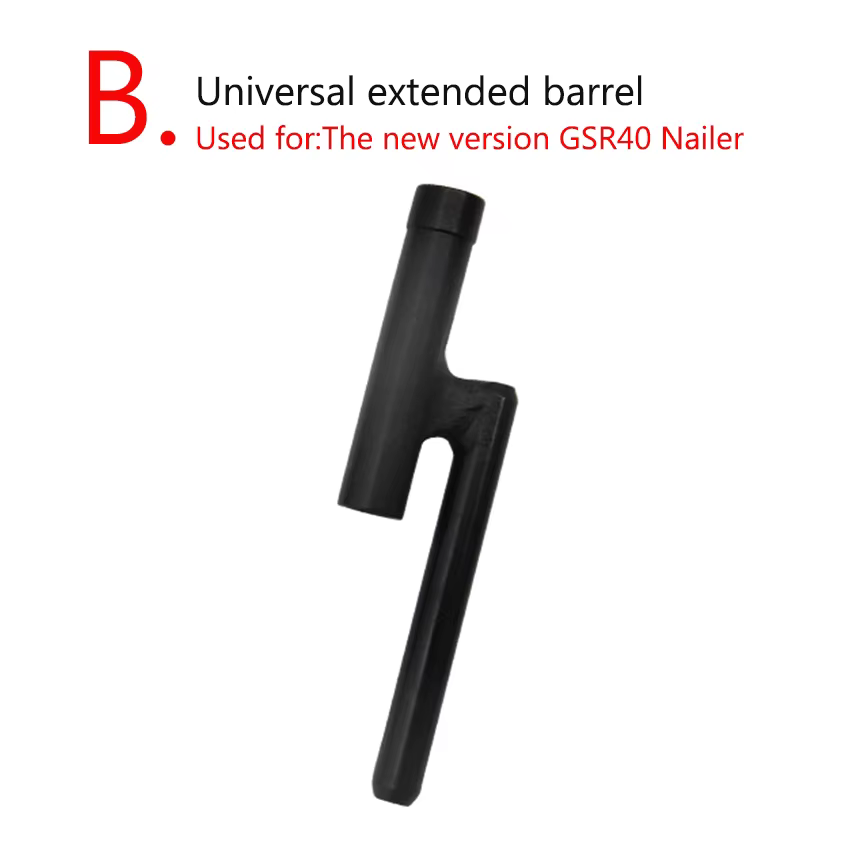 GSR40-Pièces d'outils pneumatiques à gaz électrique, odorà clous multifonctionnel, ensemble de barils de buse, accessoires d'origine