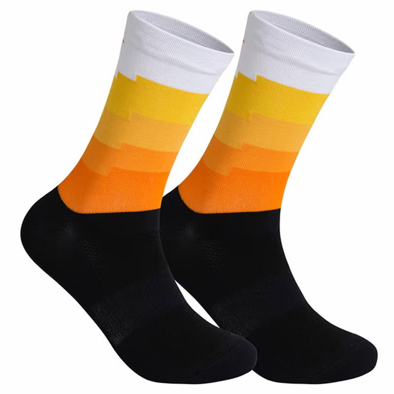 Nouvelles chaussettes de Sport unisexe chaussettes de cyclisme hommes chaussettes de Sport de plein air chaussures de vélo pour chaussettes de vélo de route chaussettes de basket-ball de course