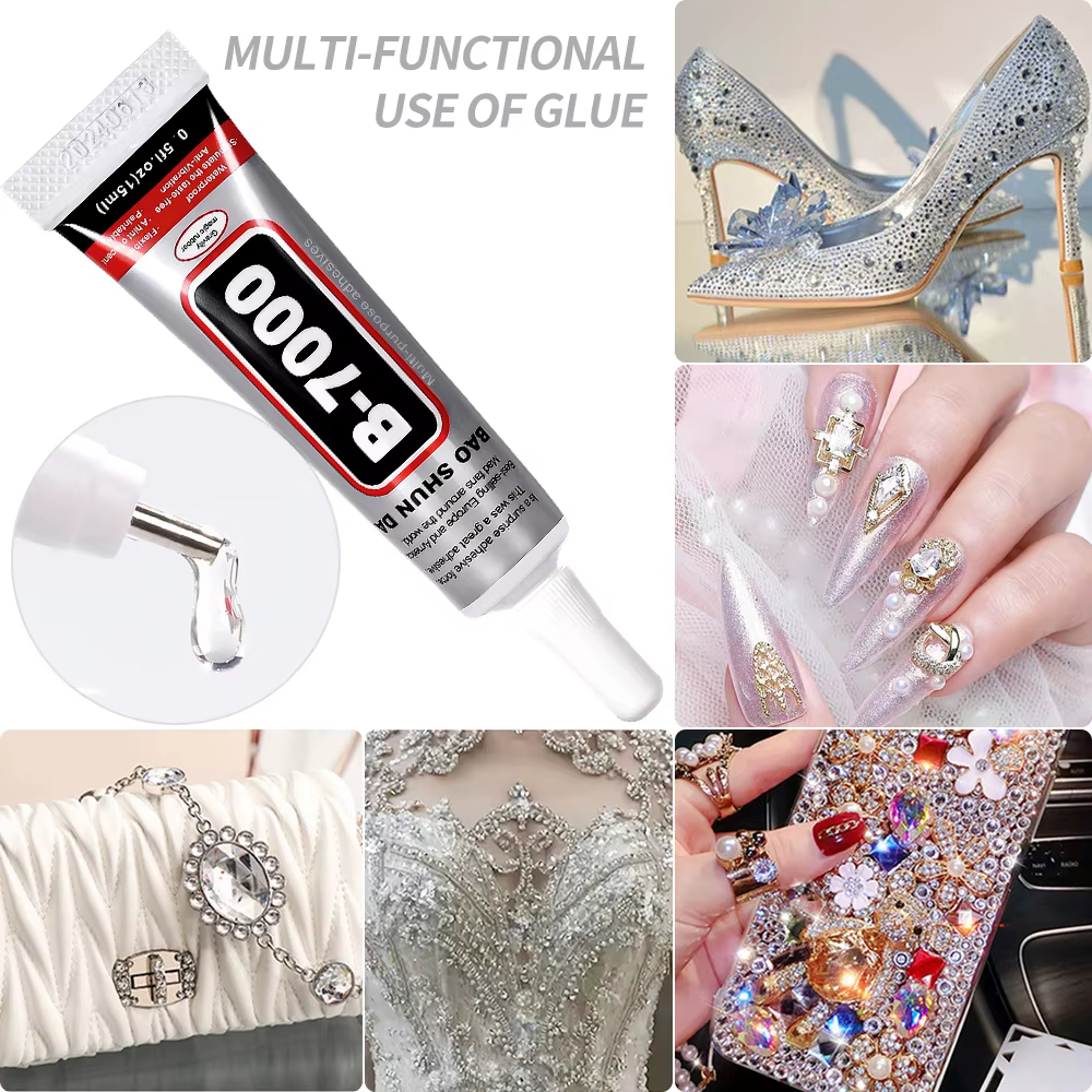 Gel adhésif Super collant B-7000 pour ongles