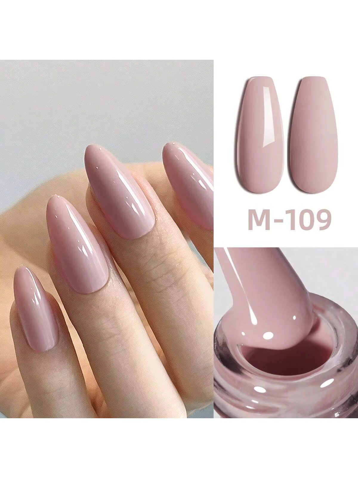 15ML rose nu bleu vernis à ongles Semi Permanent Nail Art trempage UV LED Salon de manucure bricolage
