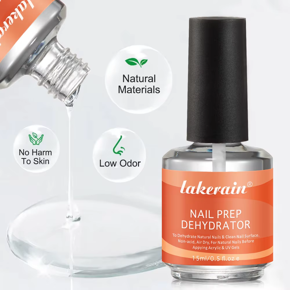2 pièces 15ml déshydrateur de préparation des ongles Gel et apprêt sans acide adhésif déshydratant acrylique