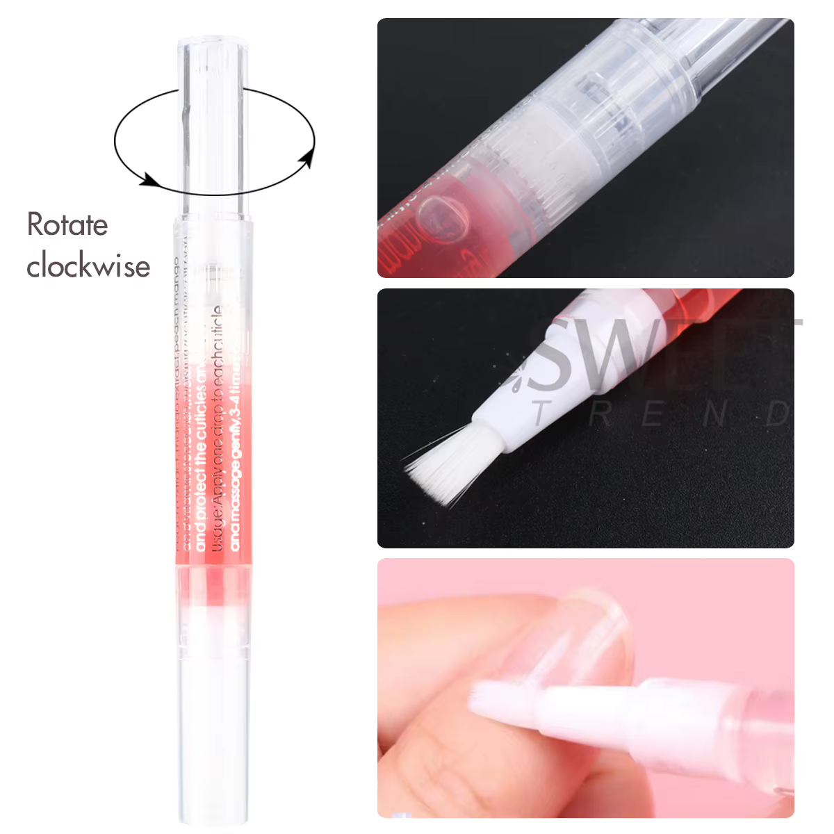 Dissolvant de Gel pour pointes d'ongles solides
