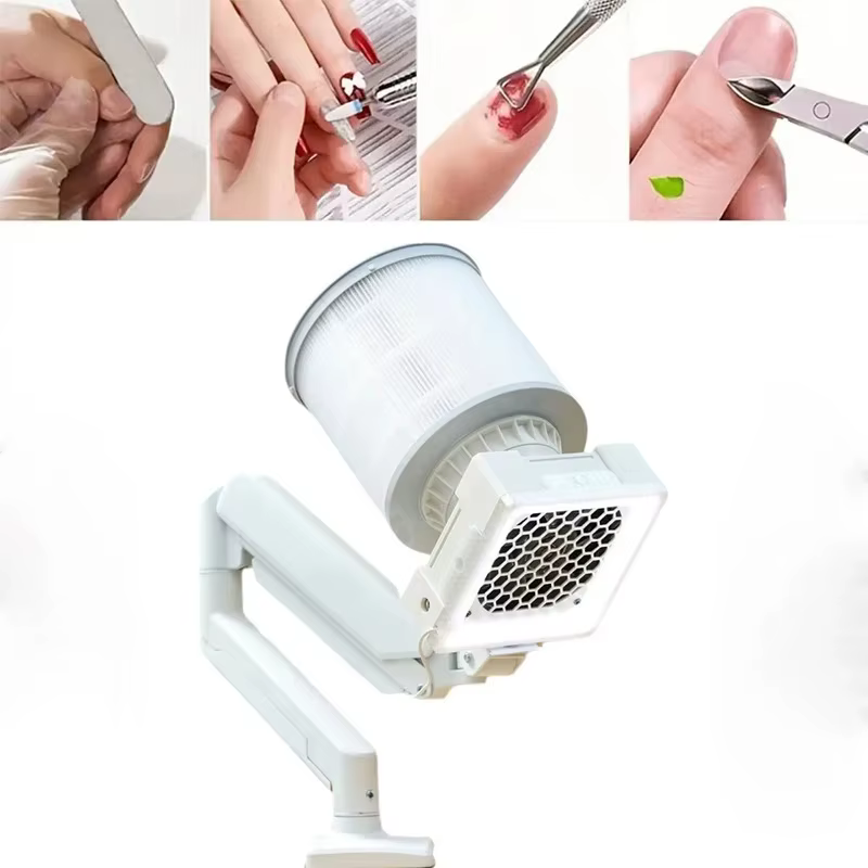 Machine collecteur de poussière d'ongles de bureau