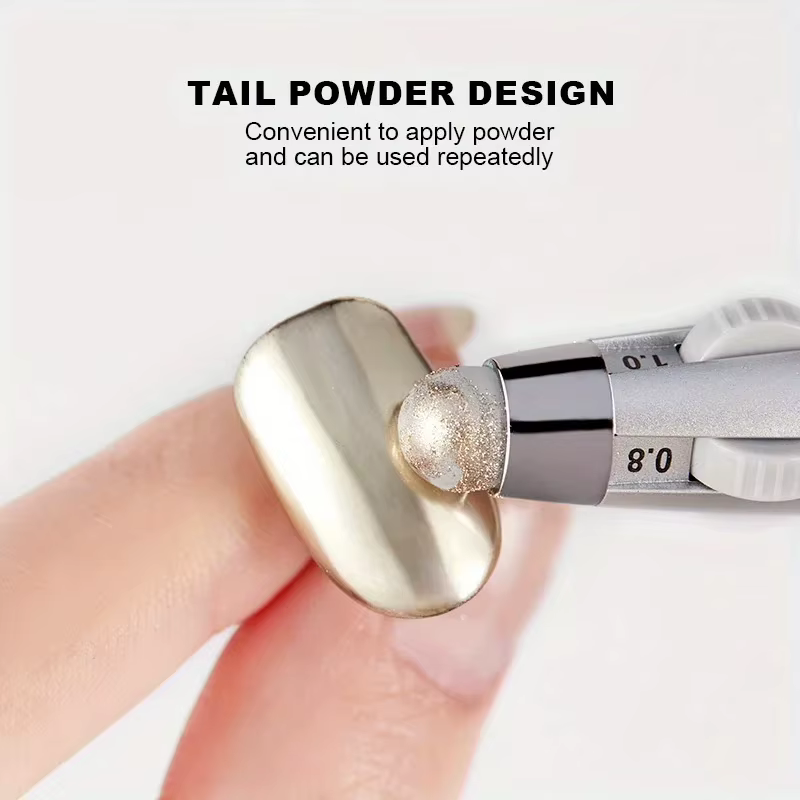 Nouveau Kit de Manucure 5-en-1 : Stylo à Points pour Ongles