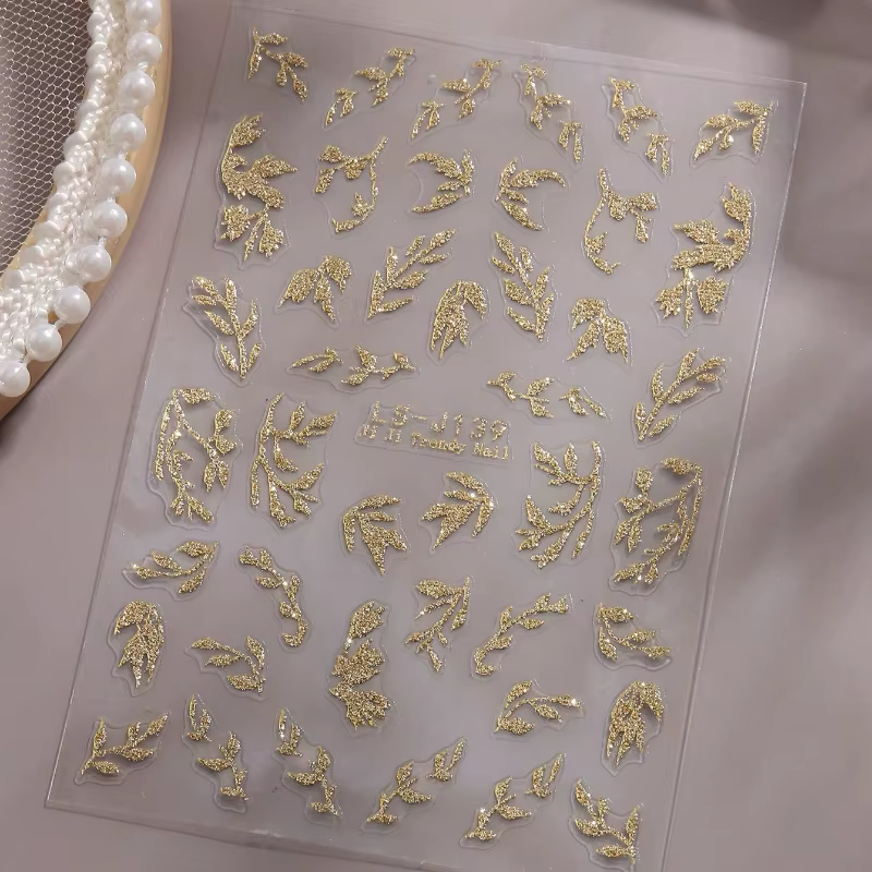 Autocollants 3D pour nail art