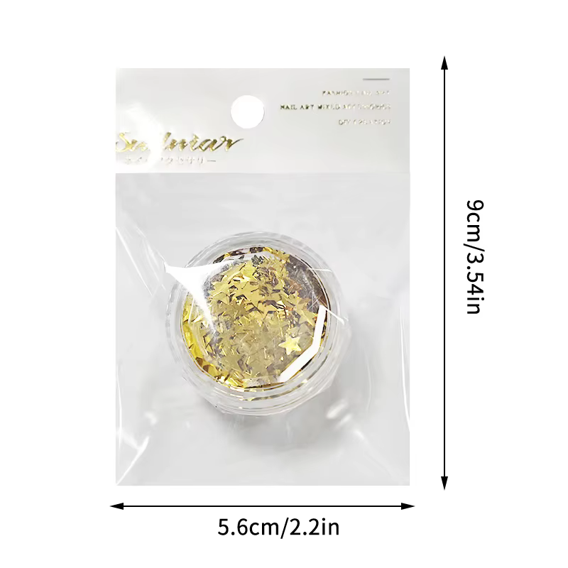 Mini étoile scintillante pour ongles