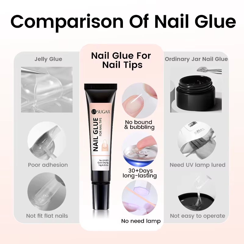 UR SUGAR – Gel de colle pour faux ongles