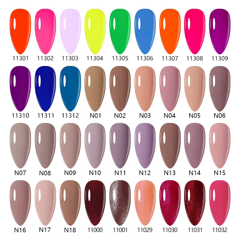 NAILCO 15ml Vernis Gel UV Hybride Rose pour Ongles