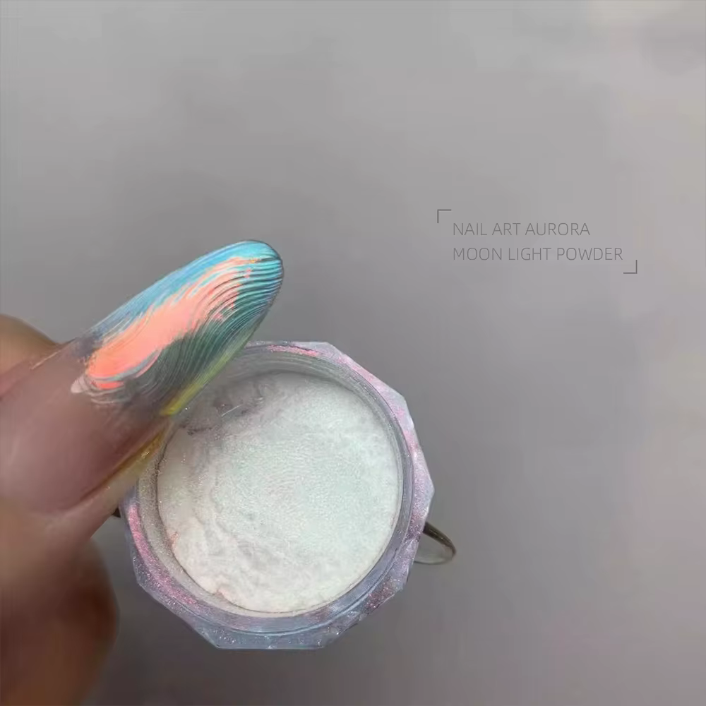 Poudre Aurore Effet Caméléon Fantaisie pour Ongles