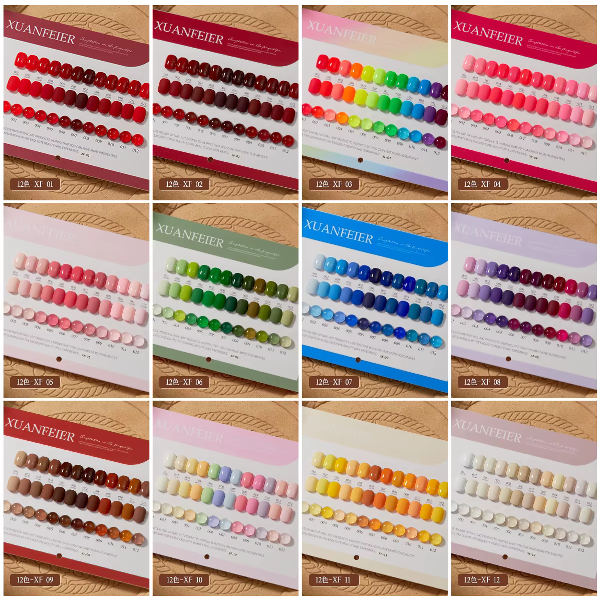 12pc 15ml vernis à ongles Gel ensemble bricolage Nail Art Design tout pour la décoration tremper Gel UV longue durée