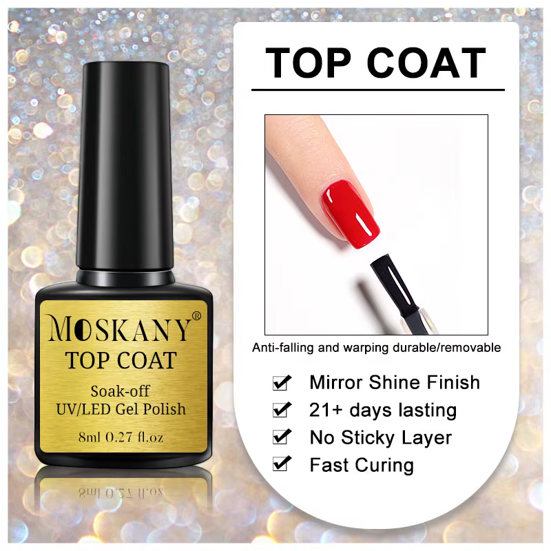 Ensemble de vernis à ongles en acrylique sans acide