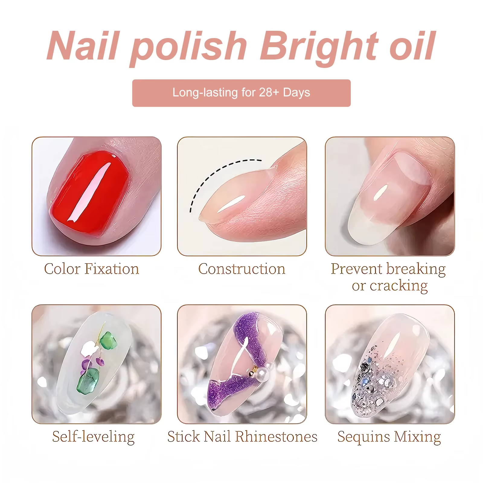 Renforçateur d'ongles puissant 12/20 ml
