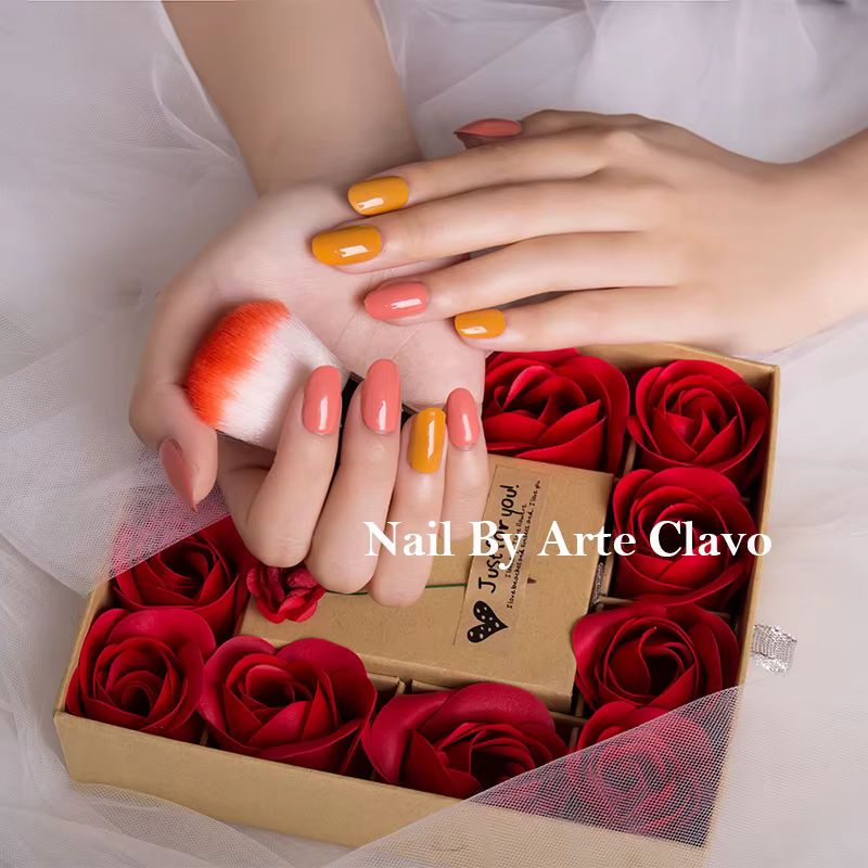 Arte Clavo série de couleurs rouges vernis à ongles UV