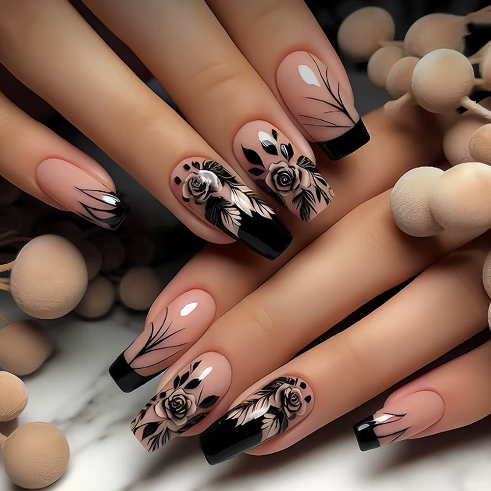 Faux ongles courts et moyens
