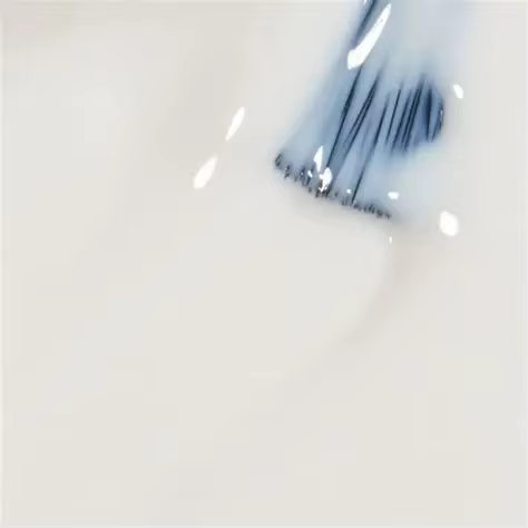 GC H22 2 Vernis à ongles gel blanc laiteux Opies Bubble Bath +
