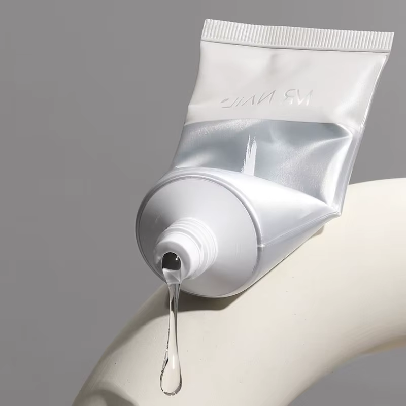 Nouveau Gel d'Extension pour Ongles 2026 50g Blanc Laiteux Polygel – Idéal pour Usage Professionnel en Salon – Plaque