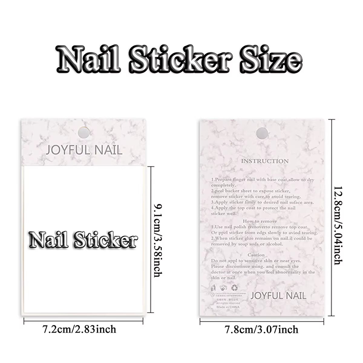 Harvey Nail Art Stickers