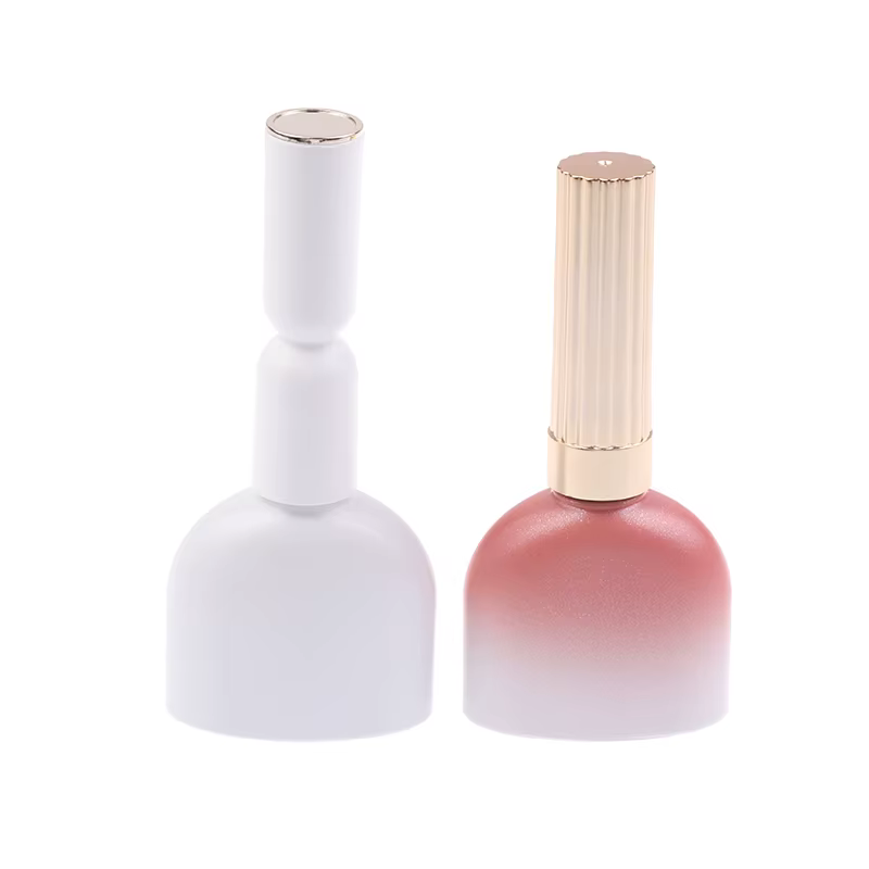 Mini bouteille en verre pour vernis à ongles de 15ml