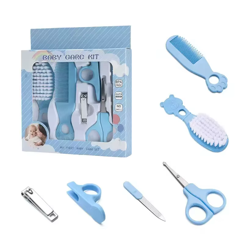 Kit de soins pour bébé 6 pièces/ensemble - Kit essentiel de soins pour nouveau-né. Ensemble de soins de santé pour nouveau-nés, nourrissons et tout-petits