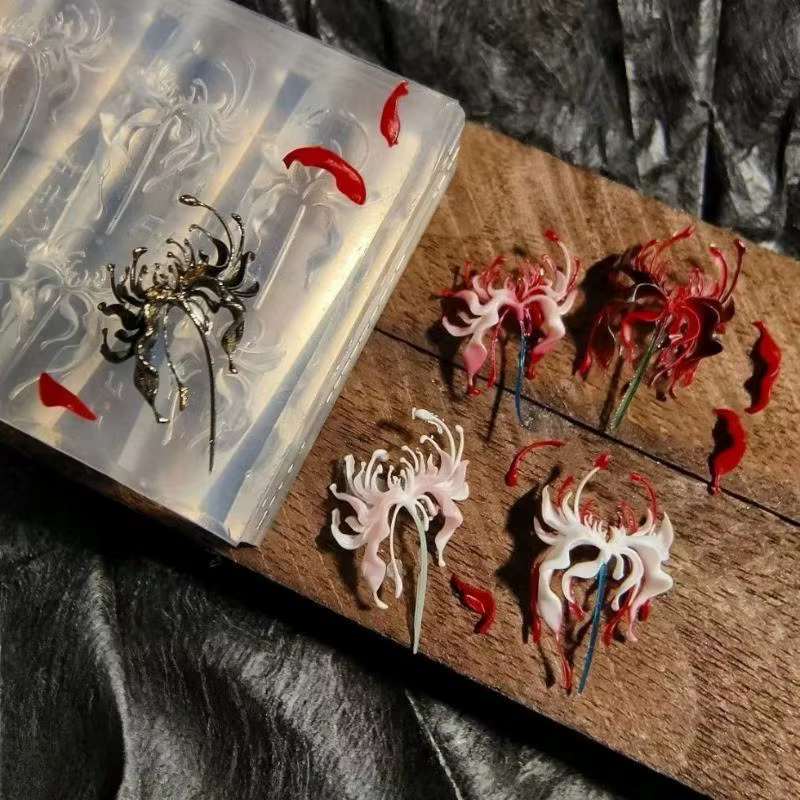 1 pièce Moule en silicone 3D pour nail art
