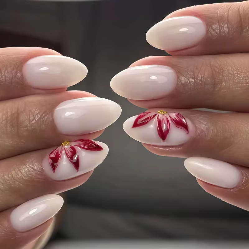 24 paires d’ongles artificiels de style minimaliste, à motifs léopard et de forme amande, élégants et simples, avec une touche de charme à la mode.
