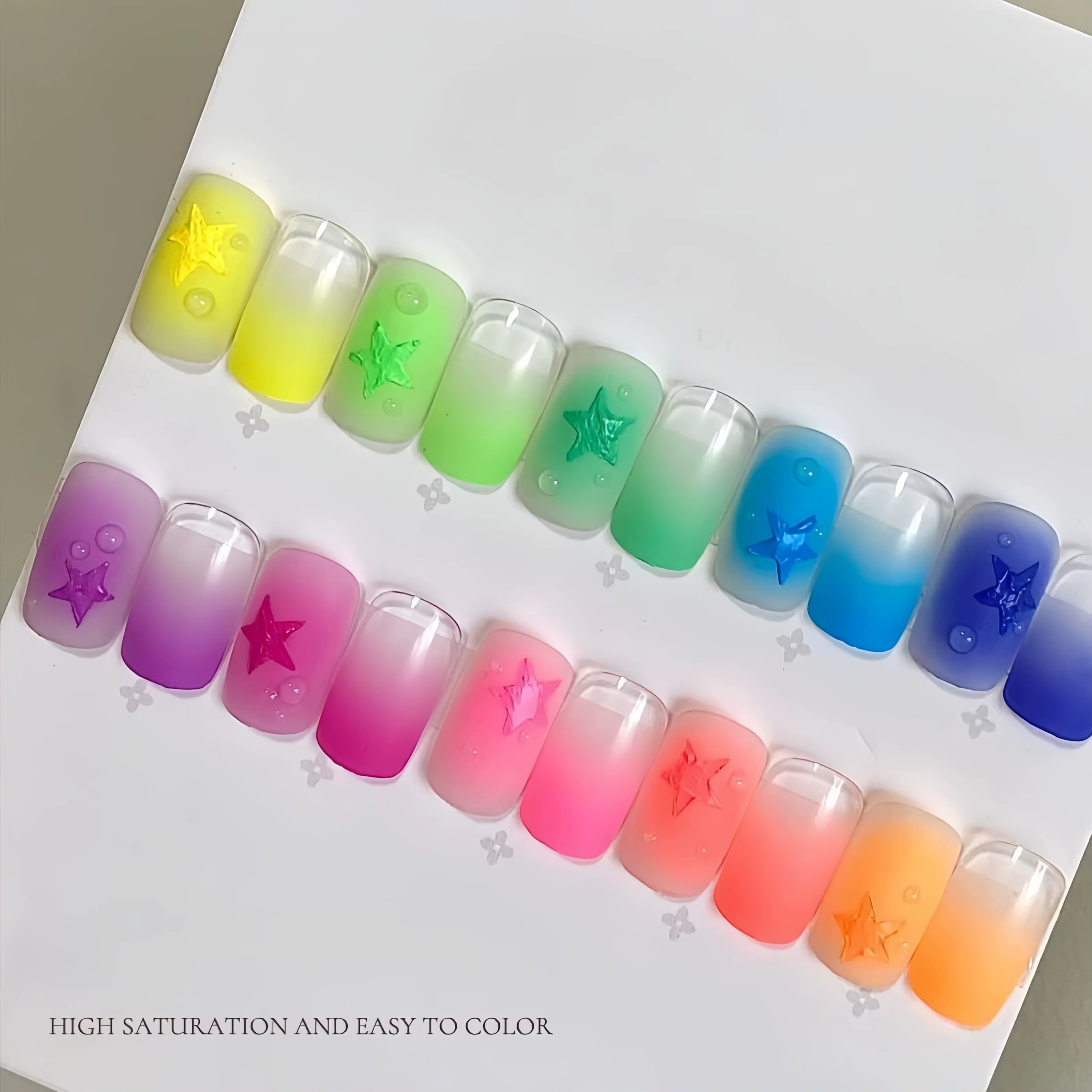 Vernis à ongles solide 12 couleurs