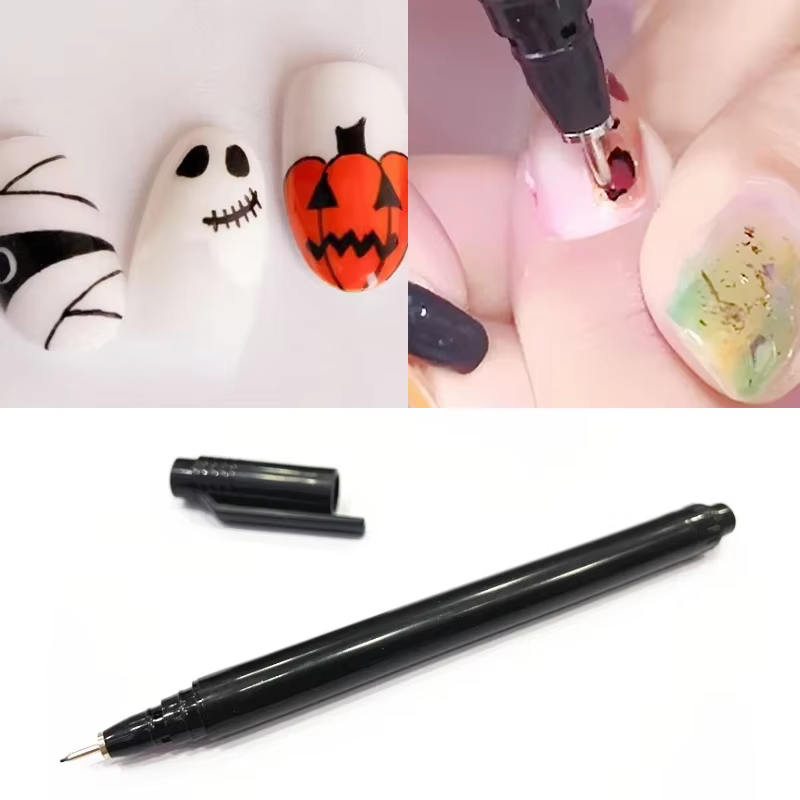 Stylo Graffiti noir pour Nail Art