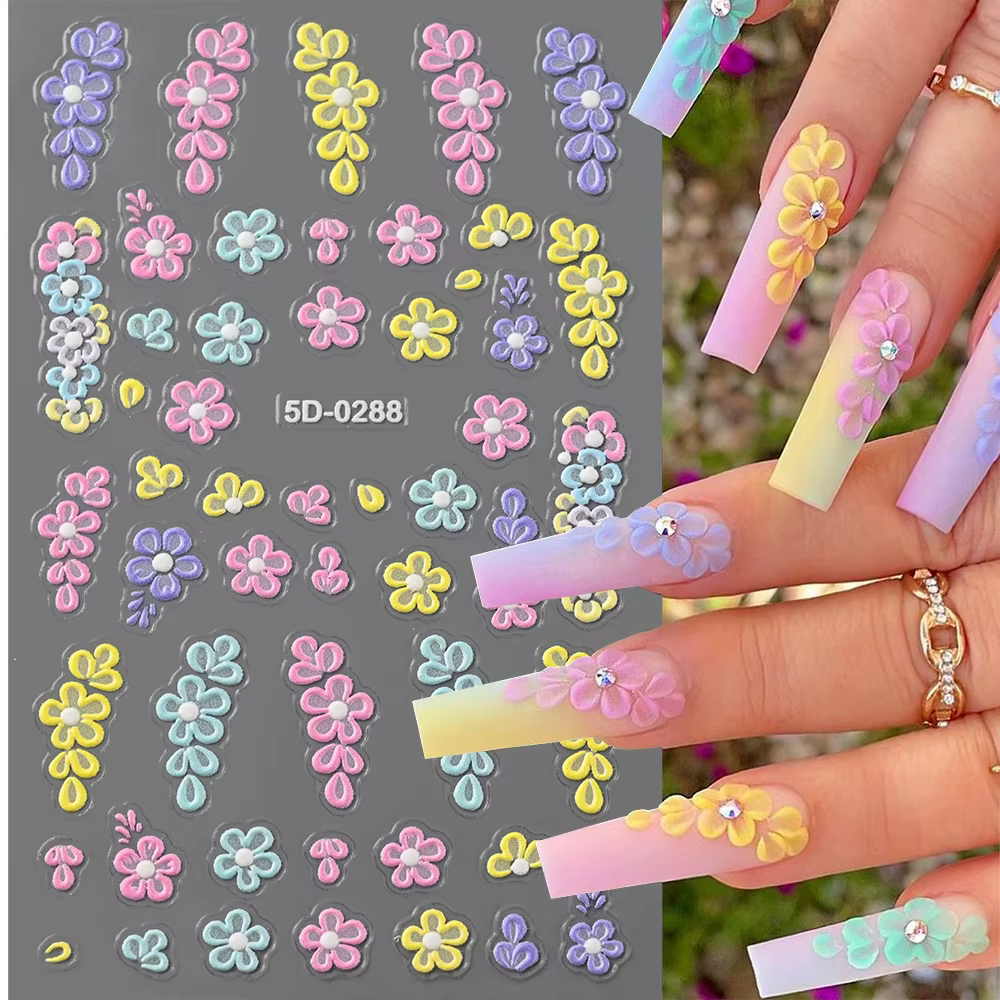 Autocollants 5D pour ongles