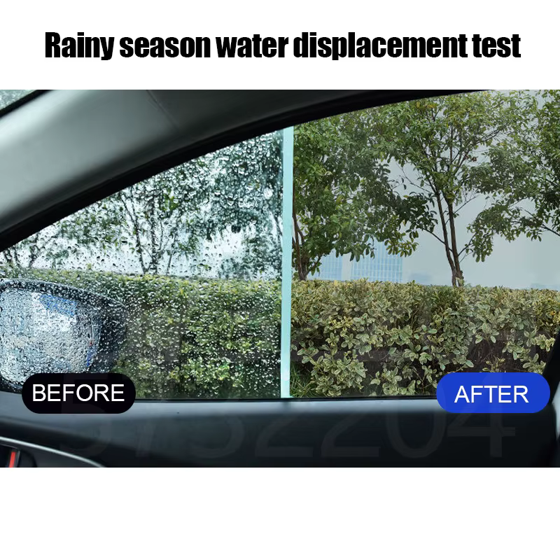Spray hydrofuge, revêtement Anti-pluie pour verre de voiture, liquide hydrophobe Anti-pluie, masque de miroir de pare-brise de voiture, Nano peinture automobile