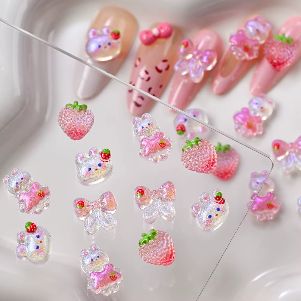 Mélange de breloques pour ongles
