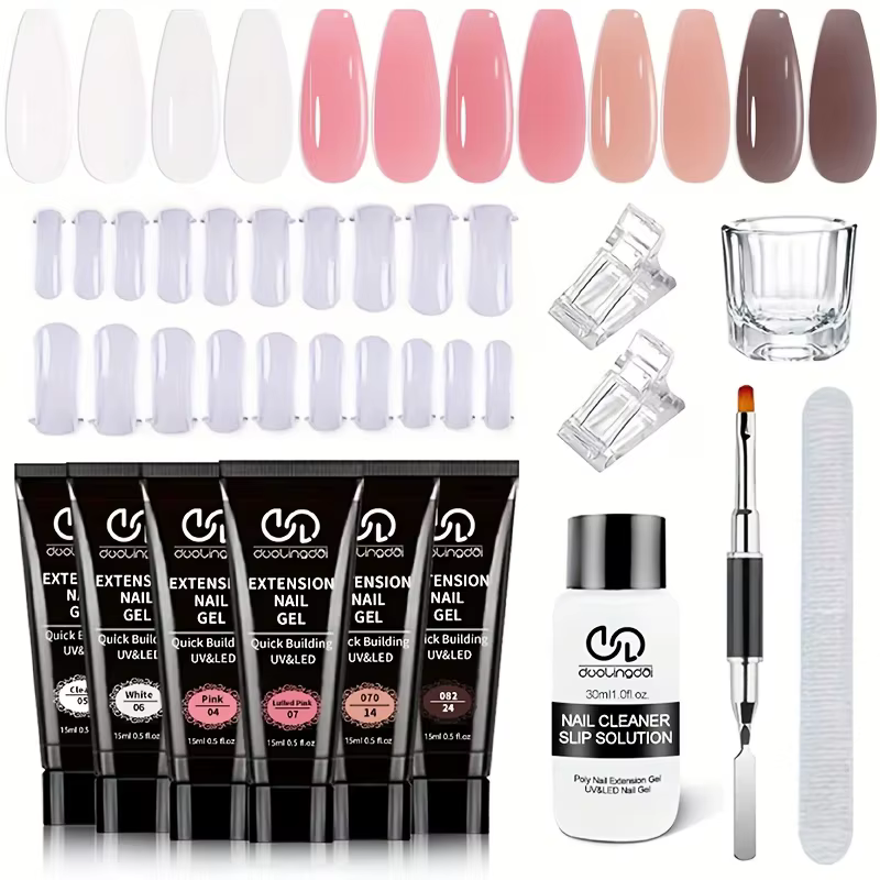 Kit d'extension d'ongles en polygel