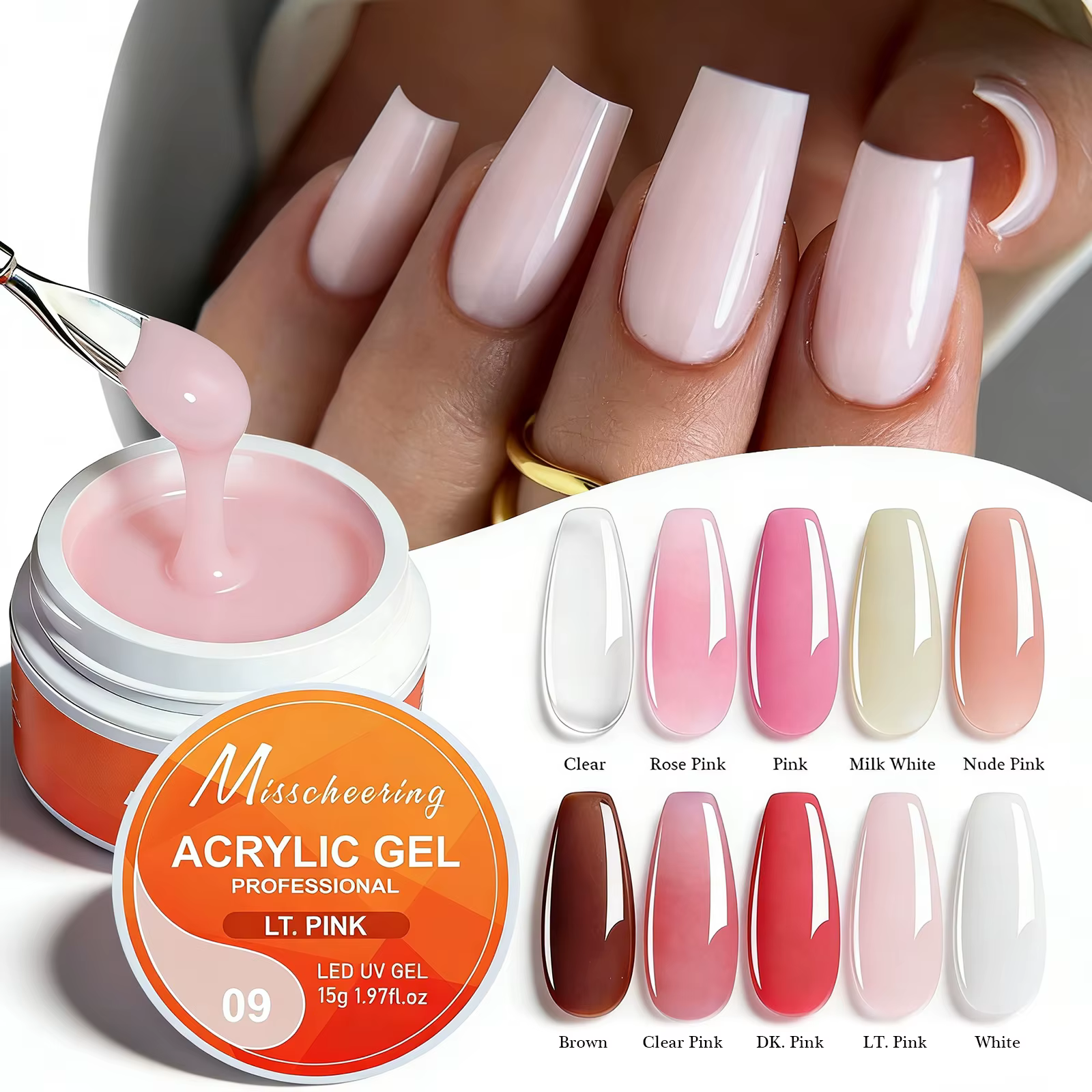 15g solide constructeur Gel durci