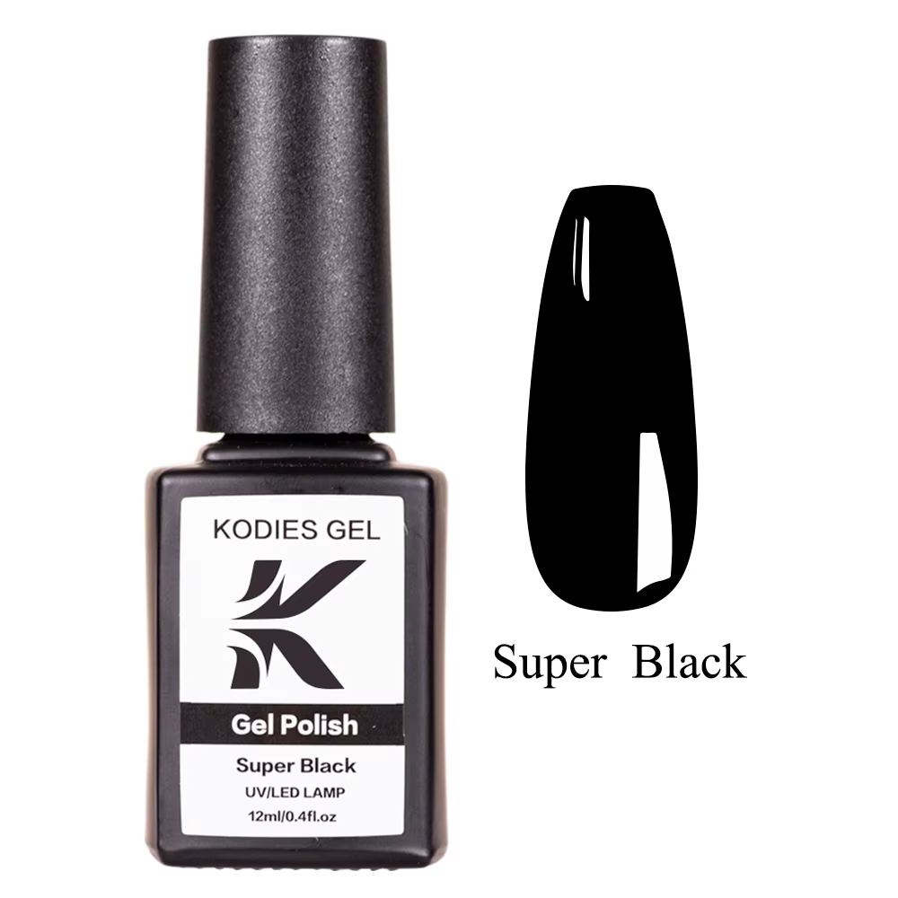 KODIES GEL-Verhéritage à Ongles Super Noir