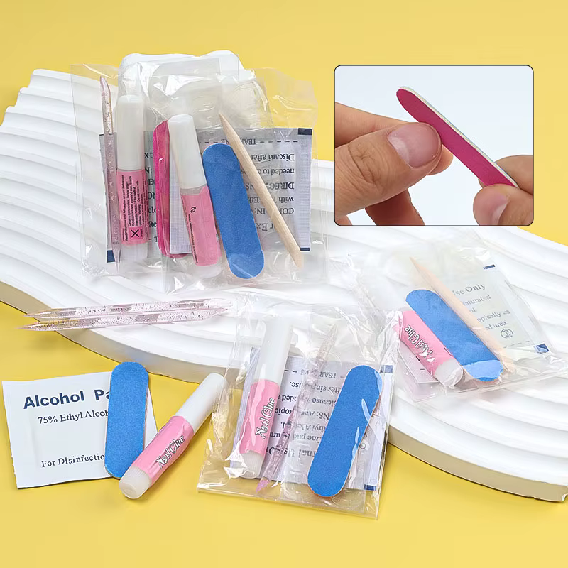 Kit d'outils pour ongles à presser 5 pièces